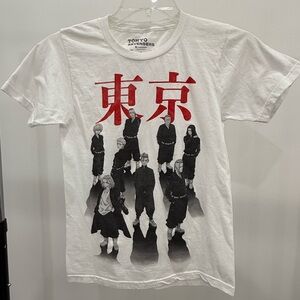 Tokyo Revengers Character Group White men XS Tshirt Anime Crunchyroll Pre owned